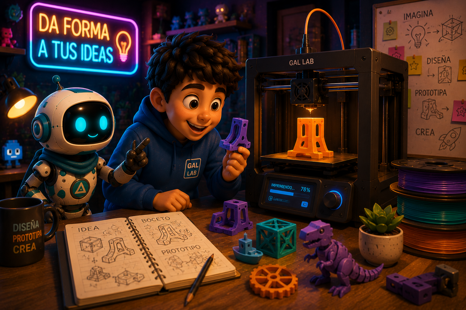 Diseño y fabricación digital con modelado e impresión 3D